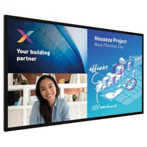 Display Interactiv Philips Seria C-Line 86BDL6051C, 86inch, 3840x2160pixeli, Black